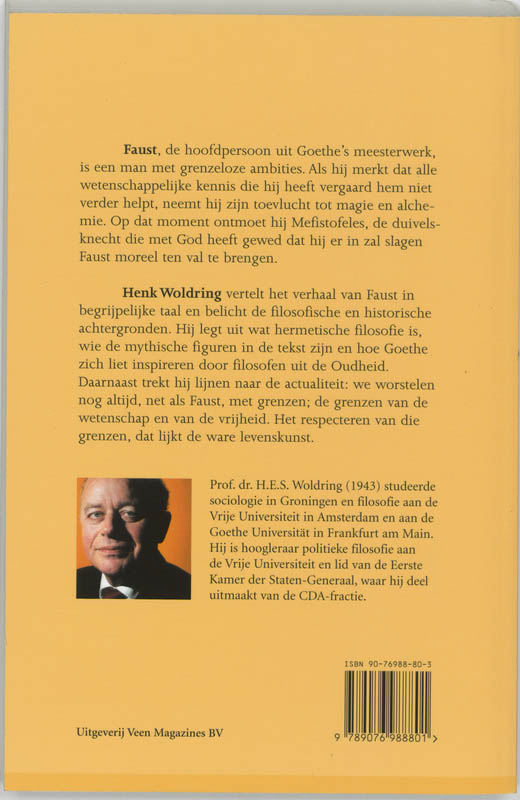 Achterkant van Faust & levenskunst