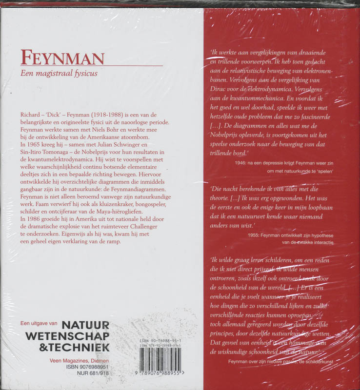 Achterkant van Feynman