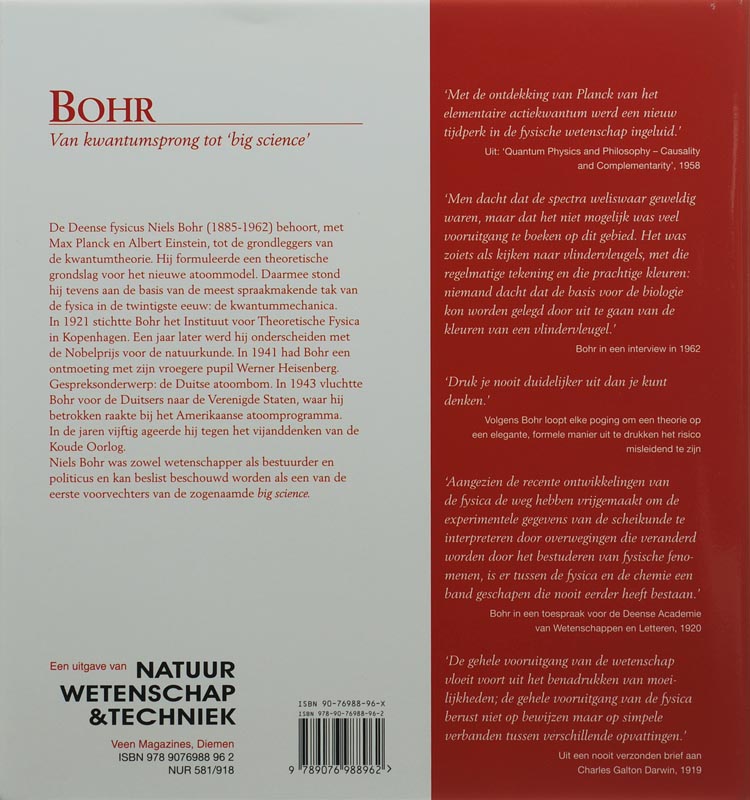 Achterkant van Bohr