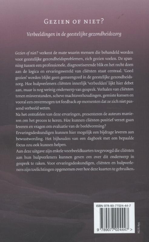 Achterkant van Gezien of niet?