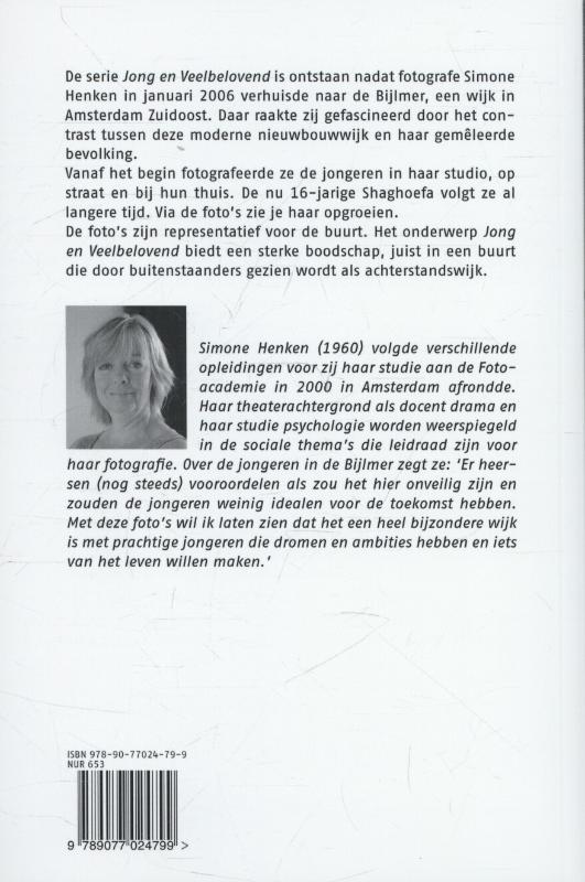 Achterkant van Jong en veelbelovend