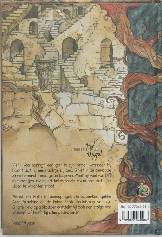 Achterkant van De droom van Vlerk Vos