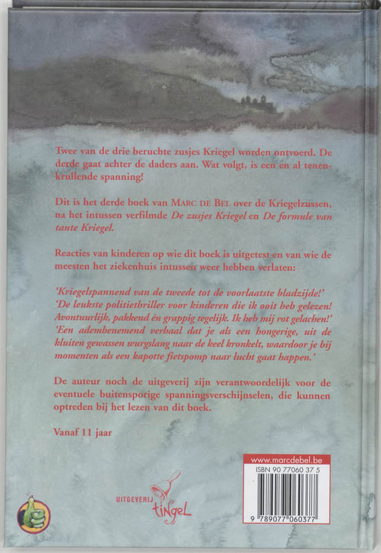 Achterkant van Operatie Kriegel