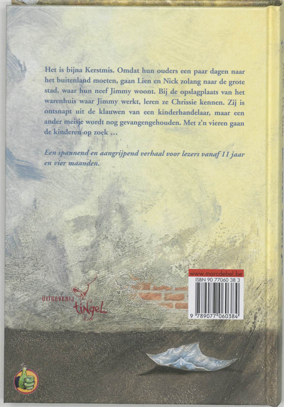 Achterkant van Blauwe snoepjes