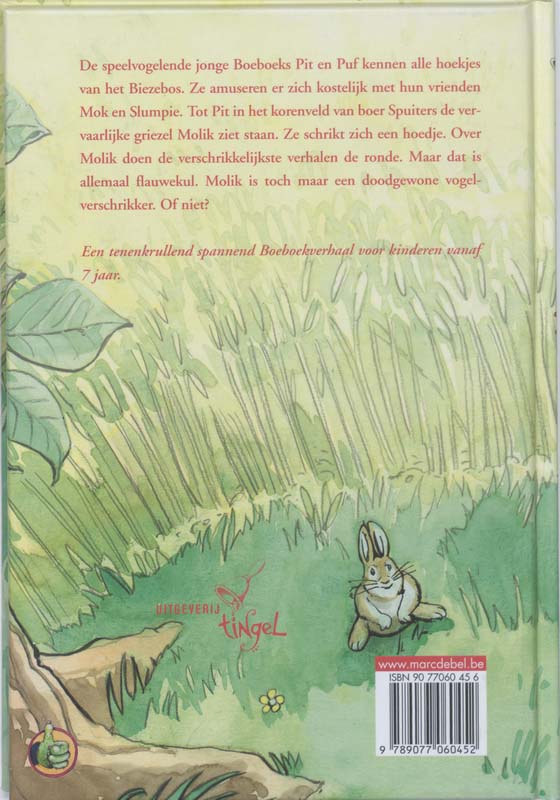 Achterkant van Molik, de speelvogelschrik