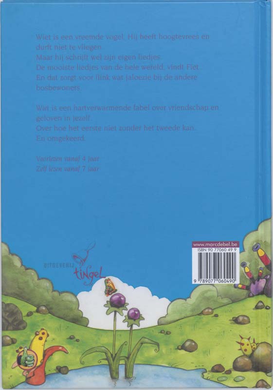 Achterkant van Wiet