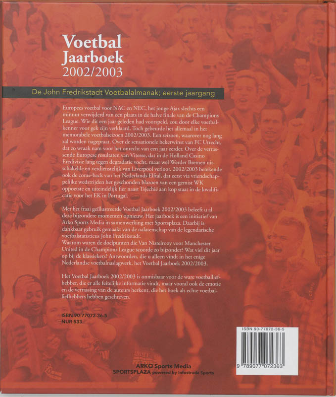 Achterkant van 2002/2003