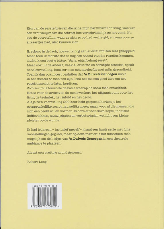 Achterkant van Een Duivels Genoegen