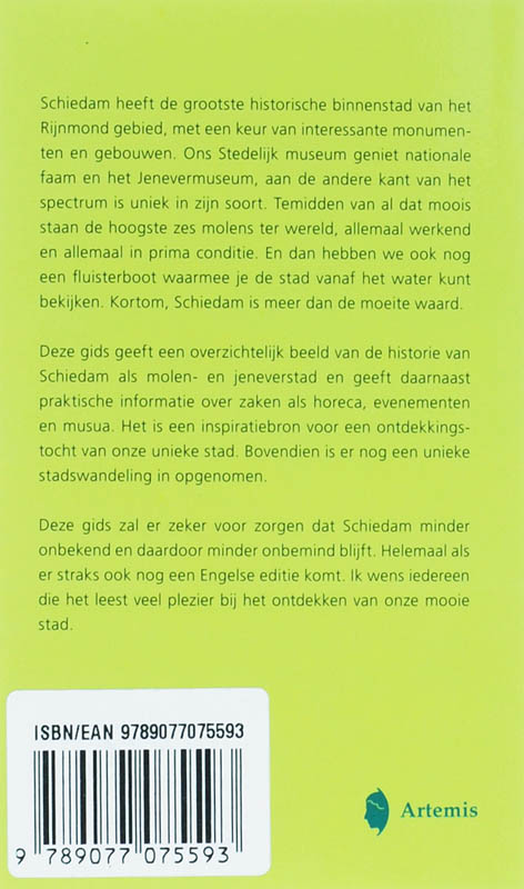 Achterkant van Molens & Jenever
