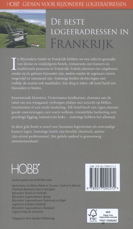 Achterkant van Frankrijk, bijzondere hotels