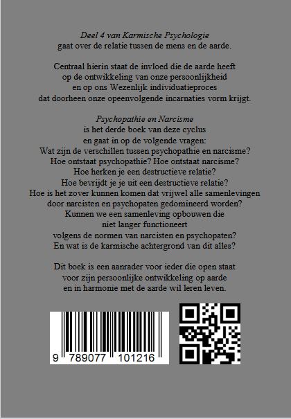 Achterkant van Psychopathie en Narcisme