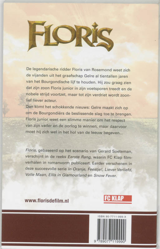 Achterkant van Floris