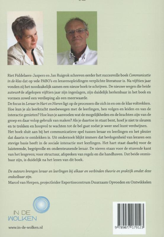 Achterkant van Leraar in hart en nieren