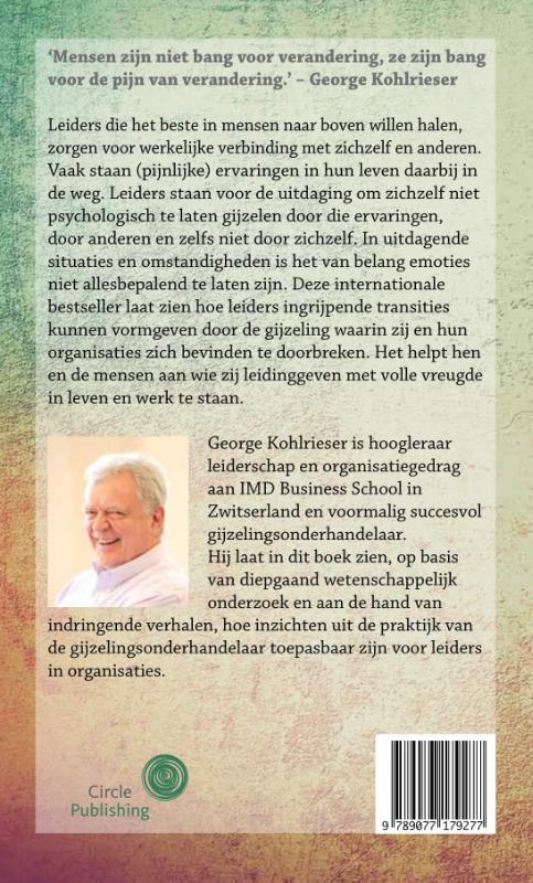 Achterkant van Laat je niet gijzelen