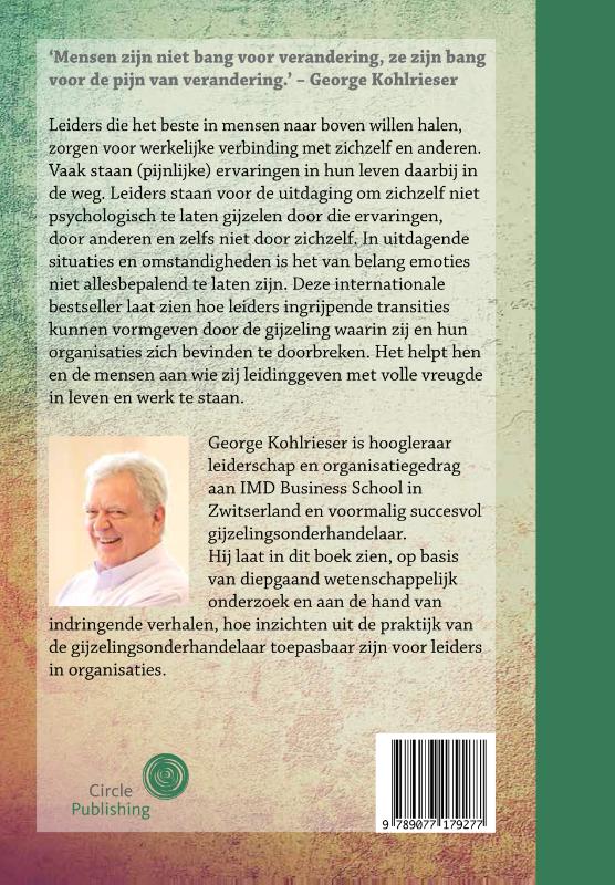 Achterkant van Laat je niet gijzelen