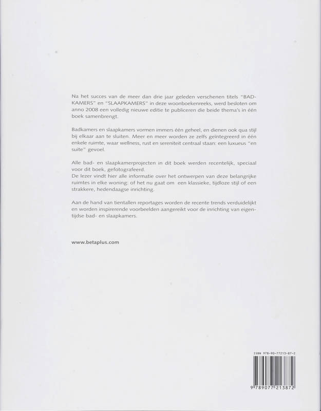 Achterkant van Badkamers & slaapkamers