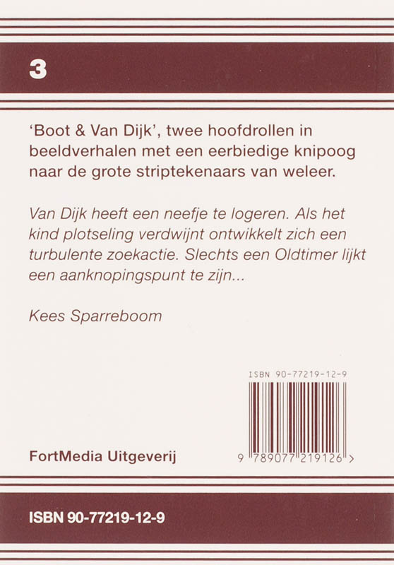 Achterkant van Morris