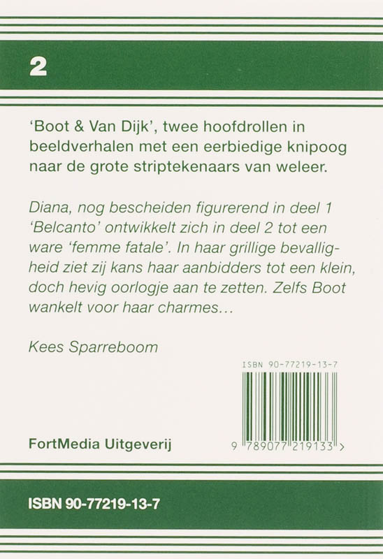Achterkant van Diana