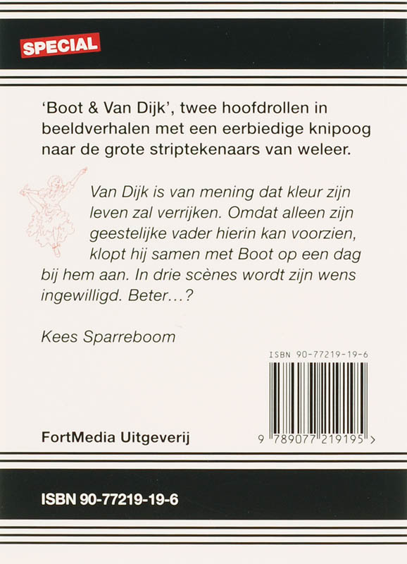Achterkant van Special