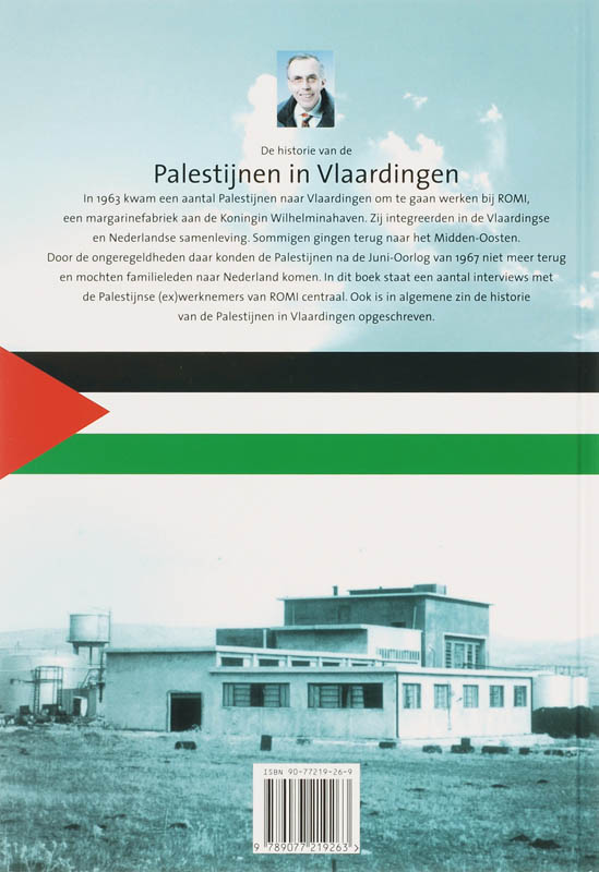Achterkant van De historie van de Palestijnen in Vlaardingen