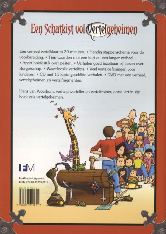 Achterkant van Een schatkist vol vertelgeheimen