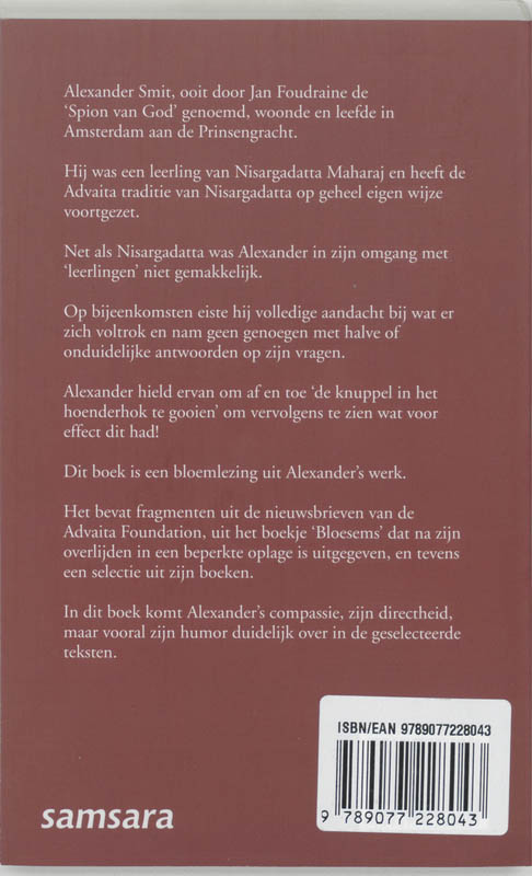 Achterkant van Kennendheid