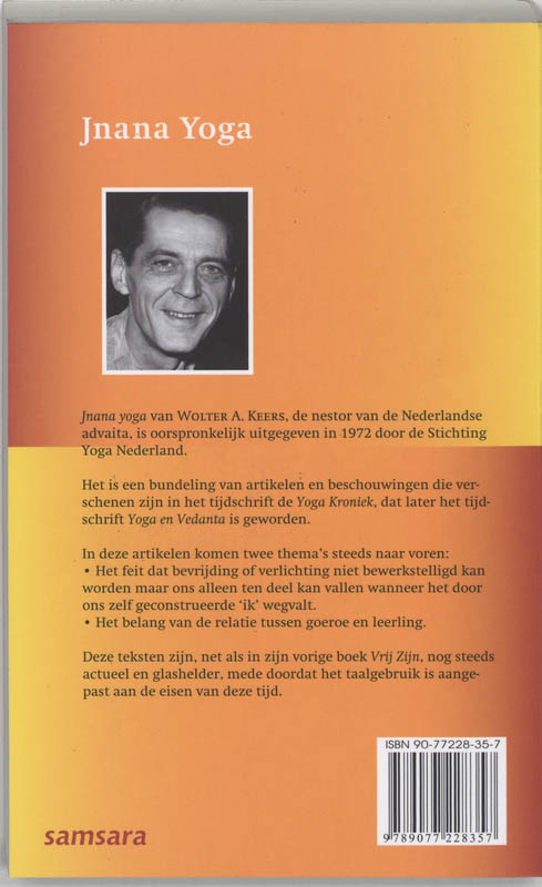 Achterkant van Jnana yoga