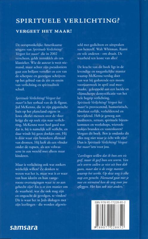 Achterkant van Spirituele verlichting?