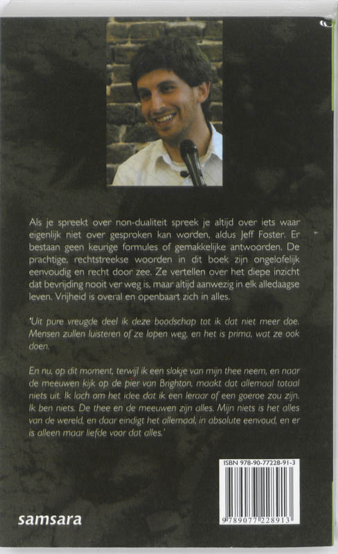 Achterkant van Een buitengewone afwezigheid
