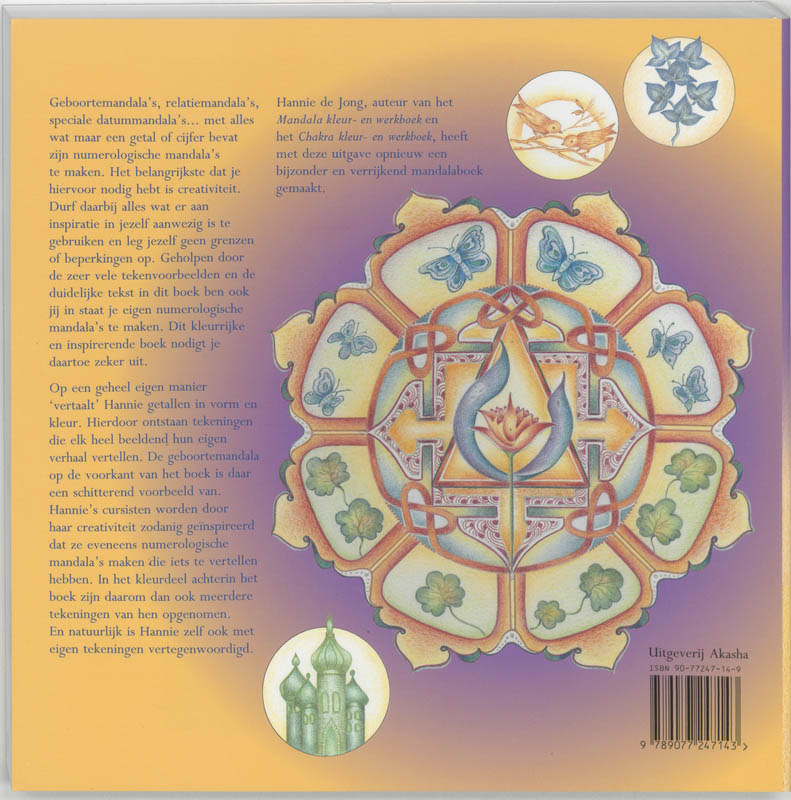 Achterkant van Numerologische mandala's