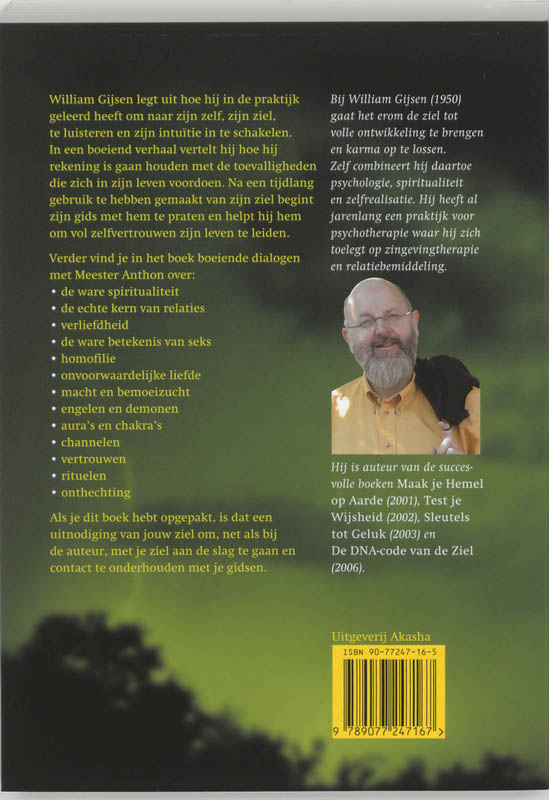 Achterkant van De dag waarop mijn ziel in opstand kwam