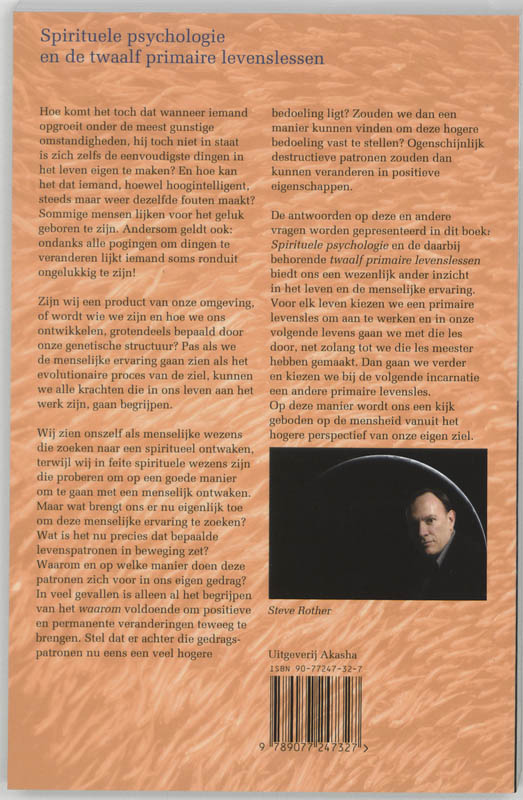 Achterkant van Spirituele psychologie