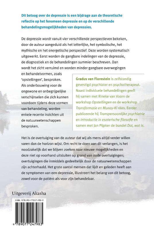 Achterkant van De depressie vanuit verschuivend perspectief