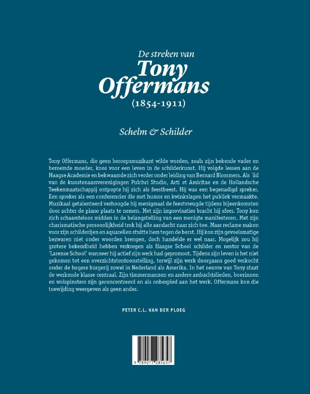 Achterkant van De streken van Tony Offermans (1854-1911)
