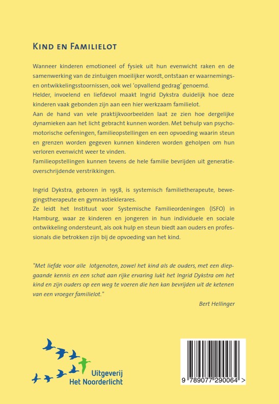 Achterkant van Kind en familielot