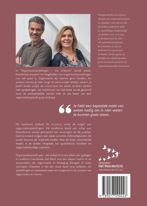 Achterkant van Organisatieopstellingen - het ambacht