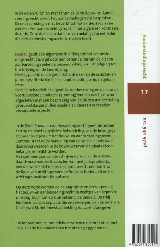 Achterkant van Uitsluitingsgronden, geschiktheidseisen, selectiecriteria, gunningscriteria