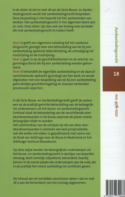 Achterkant van Aanbesteding; Aanbesteding opdracht geschillenregeling opdracht (gunning), geschillenregeling