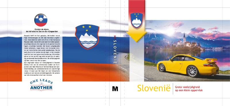 Achterkant van Slovenië