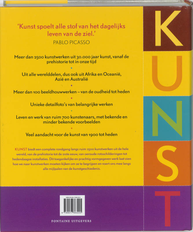 Achterkant van Kunst