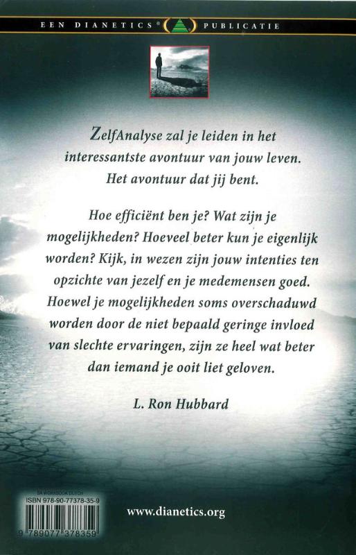 Achterkant van Zelf Analyse