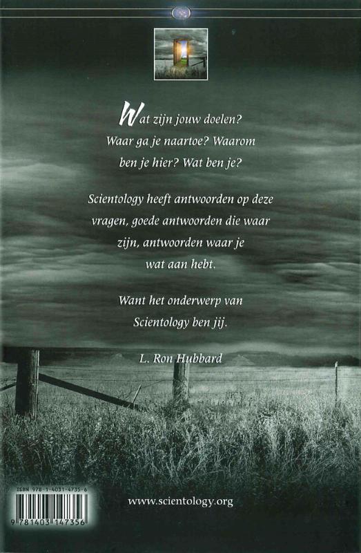 Achterkant van Scientology een nieuwe kijk op het leven