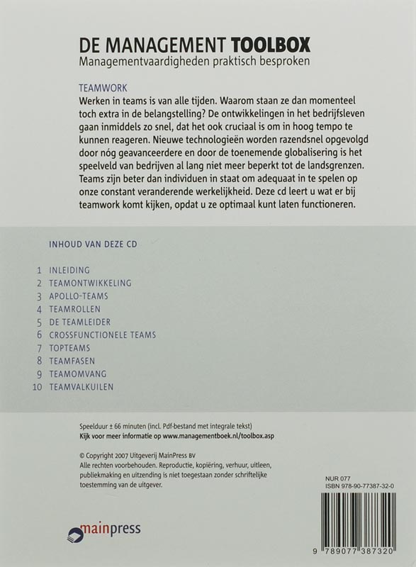 Achterkant van teamwork