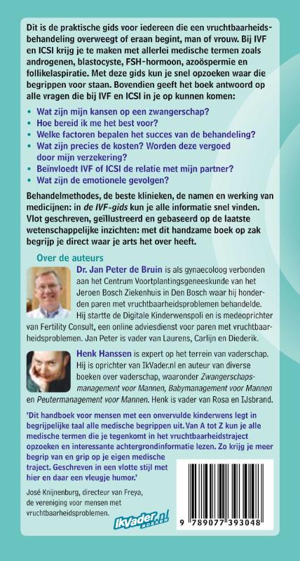 Achterkant van De IVF-gids