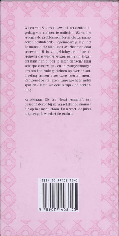 Achterkant van Eetbare mannen