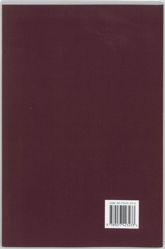Achterkant van Elementaire chemische thermodynamica
