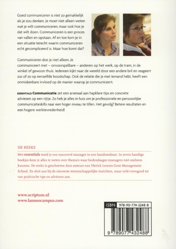Achterkant van Communicatie