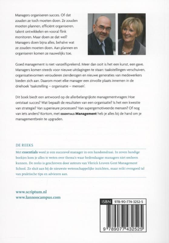 Achterkant van Management