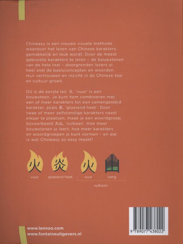 Achterkant van Chineasy