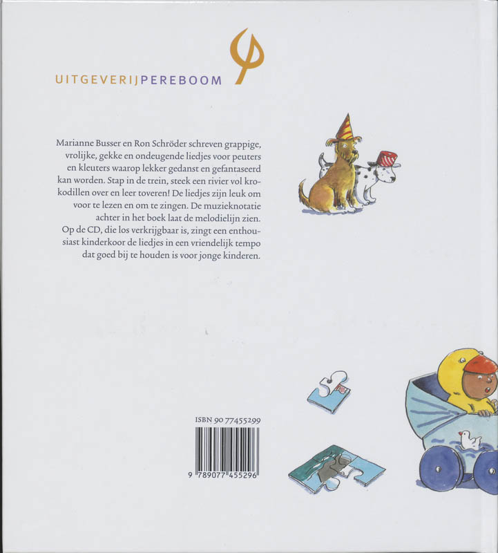Achterkant van Voetje voor voetje